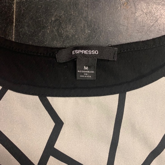 Espresso Aztec Abstract Top - Picture 2 of 3